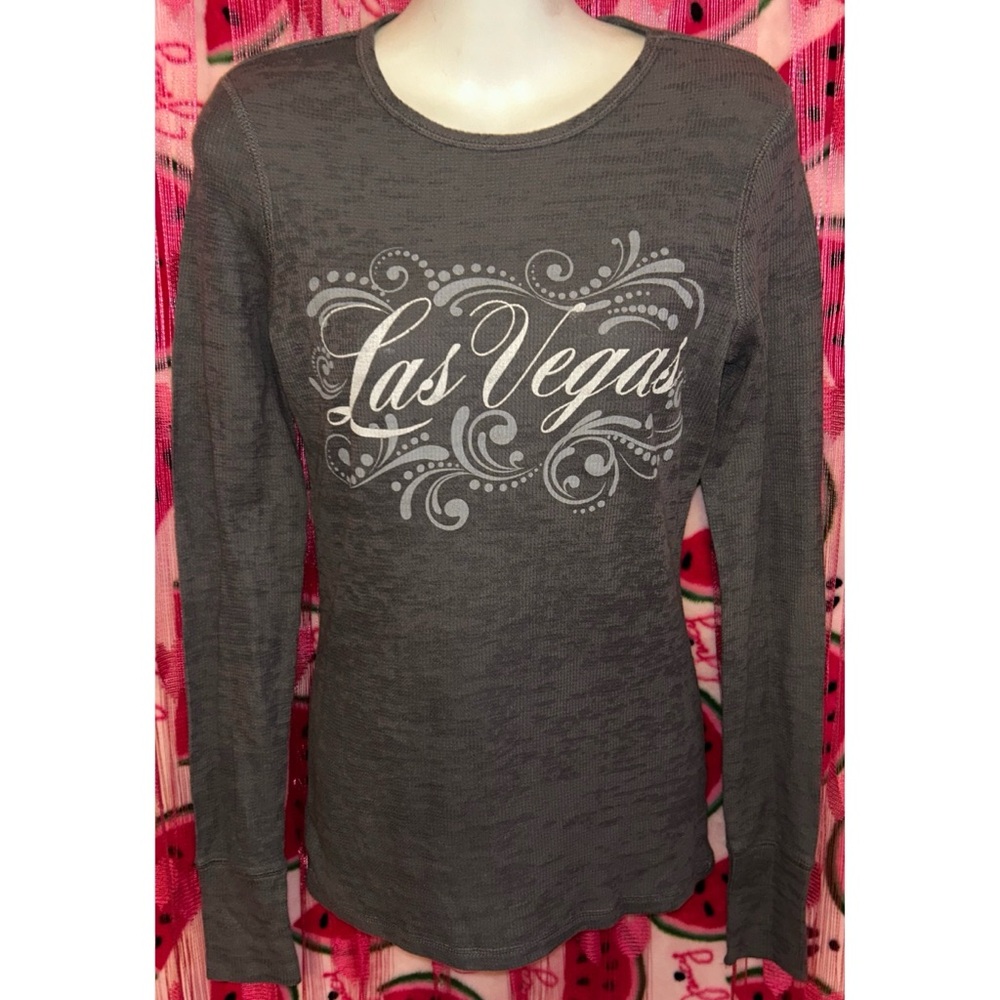 🩶 Next Level Apparel Las Vegas Thermal Tee